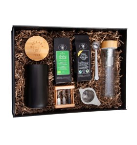 Geschenkkarton Zubehör Bio Madame Butterfly & Darjeeling Second Flush Plantage Gielle