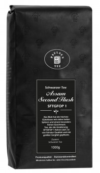 Assam Second Flush SFTGFOP1, schwarzer Tee