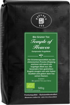 Bio Temple of Heaven, grüner Tee