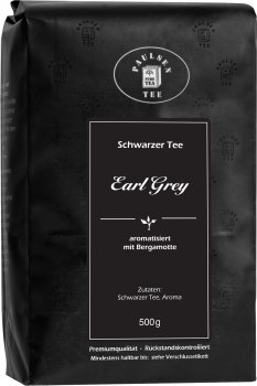 Earl Grey, schwarzer Tee