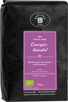 Bio Energiebündel, Kräutertee