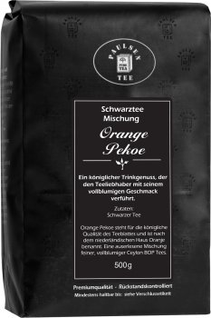 Orange Pekoe, schwarzer Tee