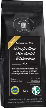 Darjeeling Second Flush, schwarzer Tee,  Muskatel Risheehat