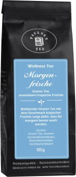 Morgenfrische, grüner Tee