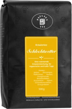 Schlechtwetter, Kräutertee