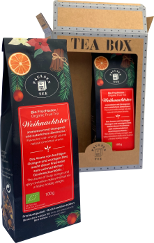 Preview: Bio Früchtetee Weihnachtstee Set 2x 100g