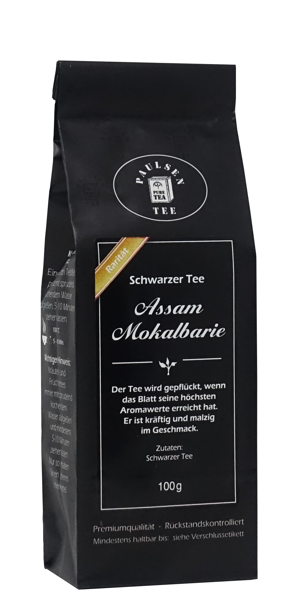 Assam Mokalbarie, schwarzer Tee, Rarität, 100g