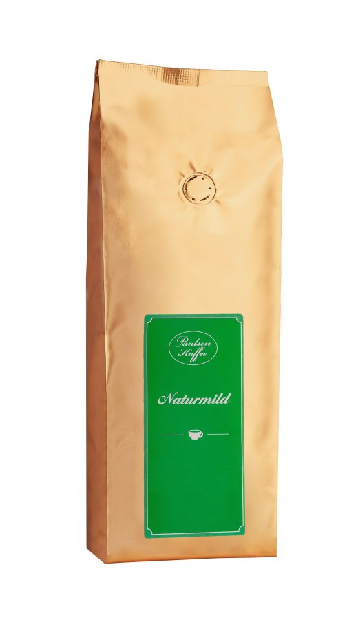 Kaffee Naturmild ganze Bohnen, 250g