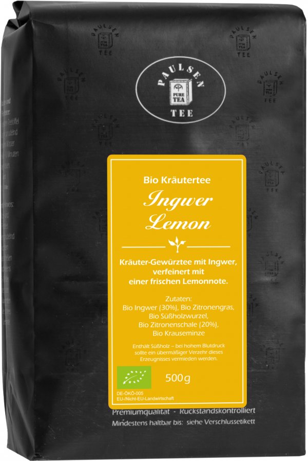 Bio Ingwer-Lemon Kräutertee 100g