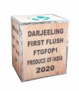 Teekiste aus Indien - Darjeeling - Erntejahr 2020